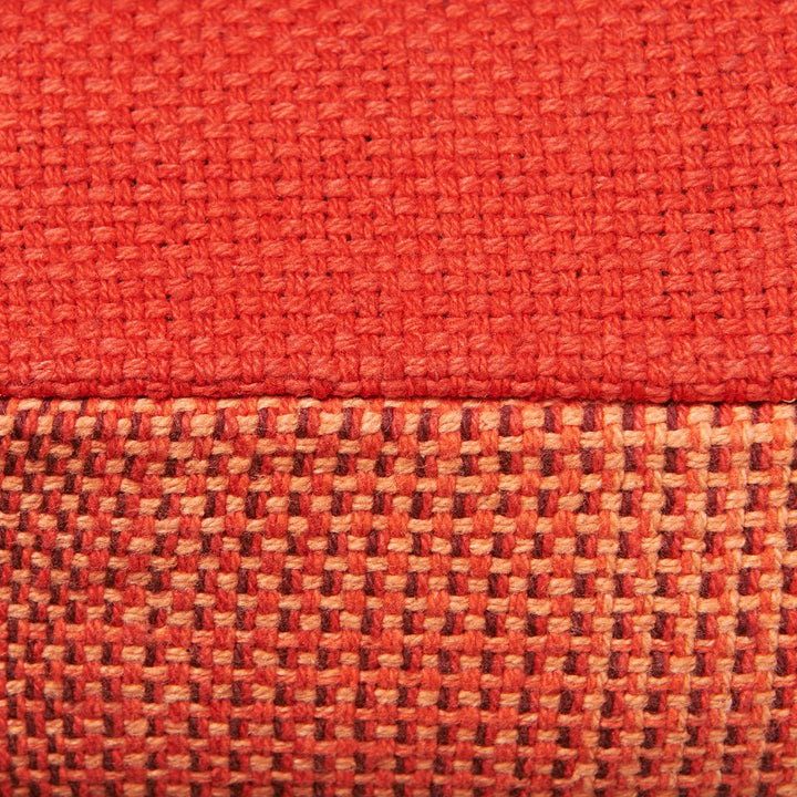 GRADIENT & SQUARES RED - CUSHION COVER-1