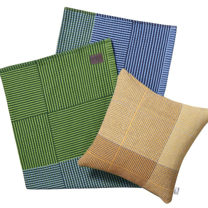 NAPPING YELLOW & PETROL - CUSHION COVER-3