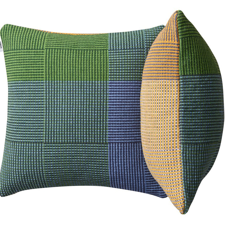 NAPPING YELLOW & PETROL - CUSHION COVER-0