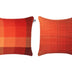 GRADIENT & SQUARES RED - CUSHION COVER-0