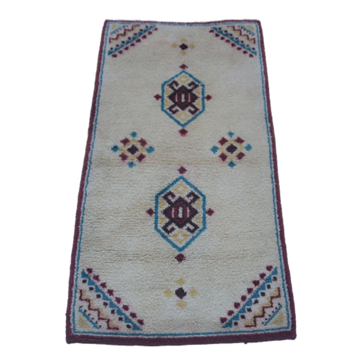 Vintage Falcon Woolen Kilim Rug-1